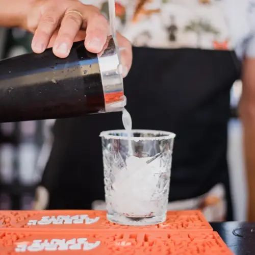 Frozen strawberry daiquiri